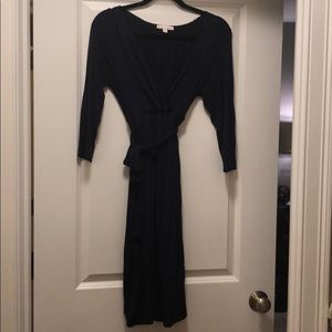 Navy GAP maternity dress